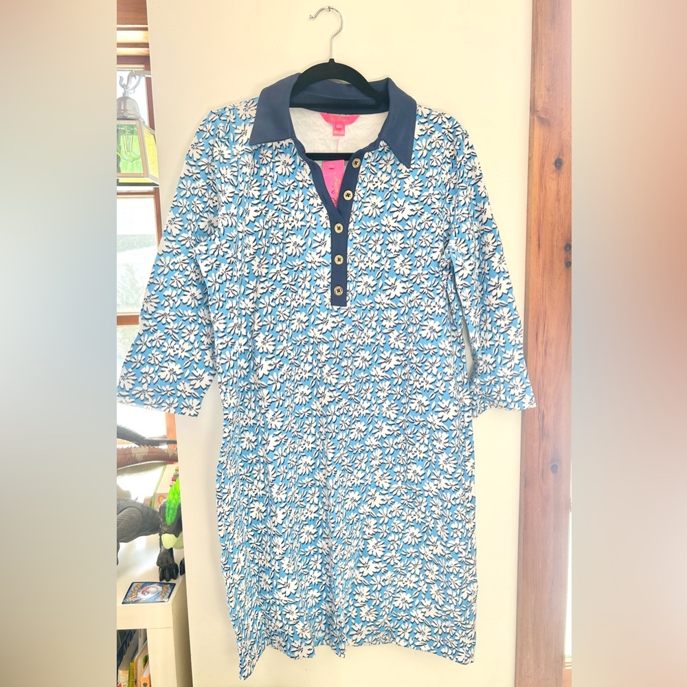 Lilly Pulitzer Ainslee Polo Dress size XL NWT